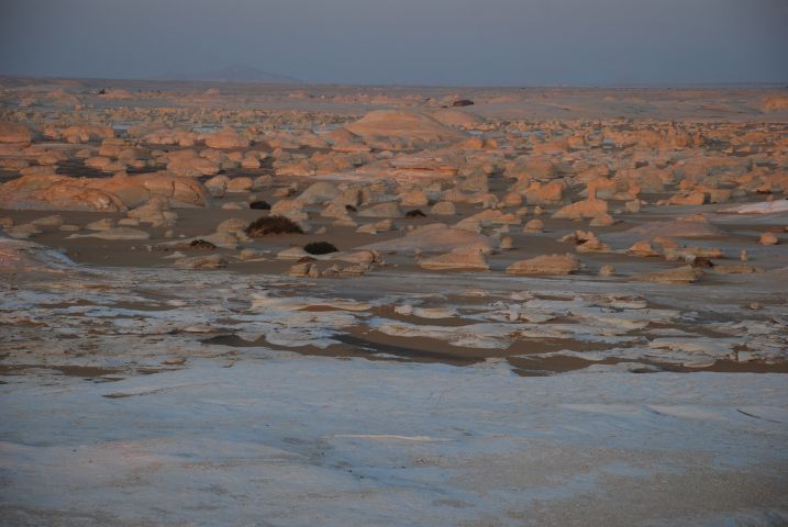 Morgens in der Weissen Wüste