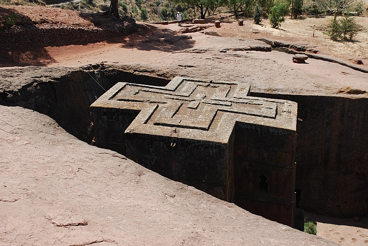 Bet Giyorgis-Kirche in Lalibela