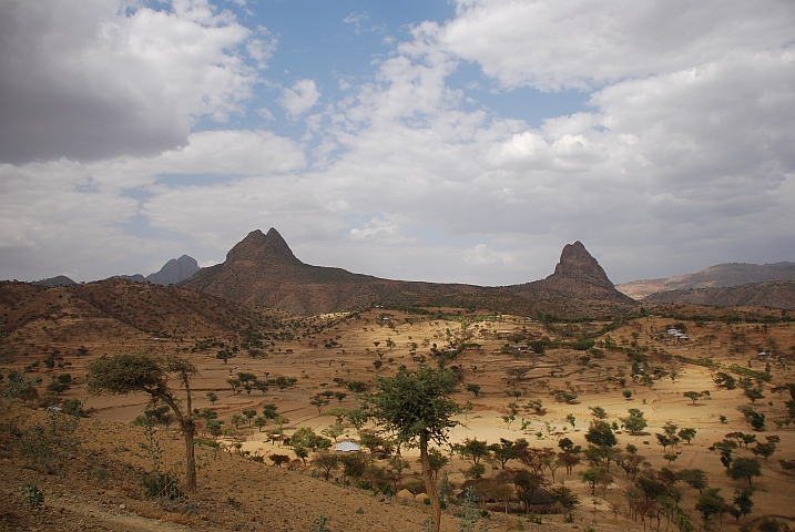 Landschaft im Norden Äthiopiens