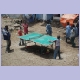 Pingpong, wie hier oft am Strassenrand unter freiem Himmel gespielt, ist in Äthiopien ein beliebter Zeitvertrieb