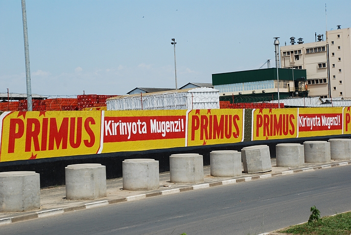 Die burundische Brauerei in Bujumbura