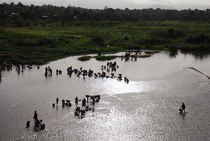 Am Rio Licungo bei Mocuba