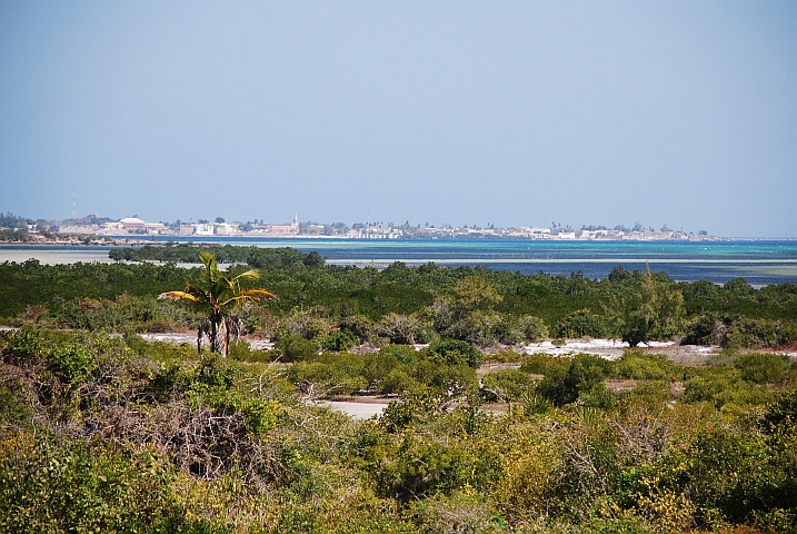 Blick auf die Ilha de Moçambique