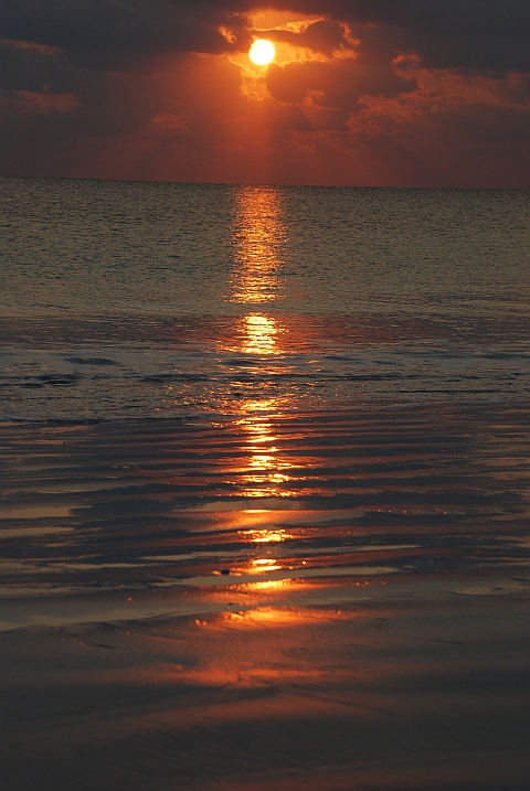 Morgenstimmung am Strand von Cabaceira Pequena