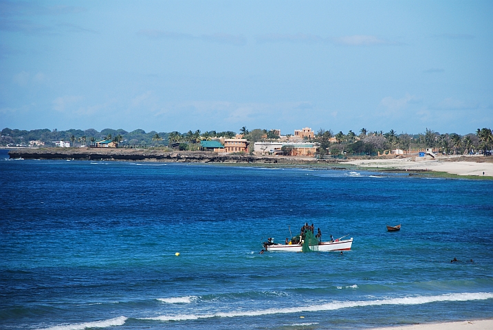 Pemba Richtung Wimbe Beach