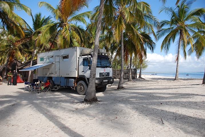Unser Platz in Pangane
