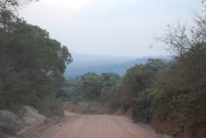 Die Piste kurz vor Mocimboa do Rovuma