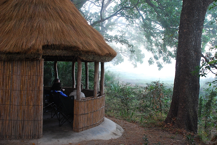 Das Rondavel als Beobachtungsposten