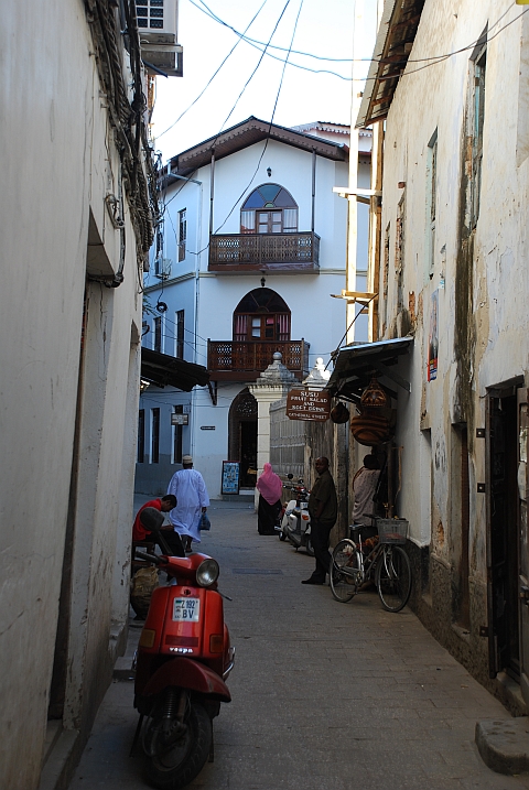 Typische Gasse in Stone Town