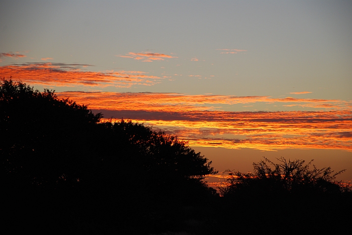 Kalahari-Abendhimmel