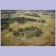 Inseln in der Sumpflandschaft des Okavango-Deltas 