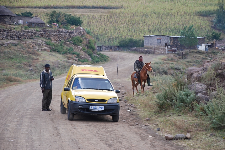 Beinahe ein DHL Werbespot...