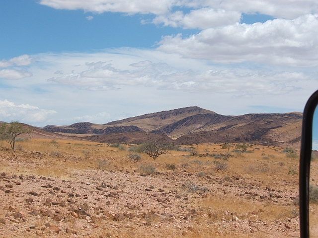 Landschaft mit Brandberg