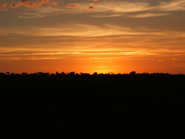 Einfach schön dieser Abendhimmel