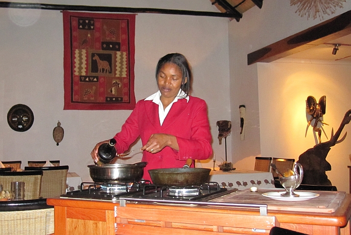 Unser Wild wird flambiert