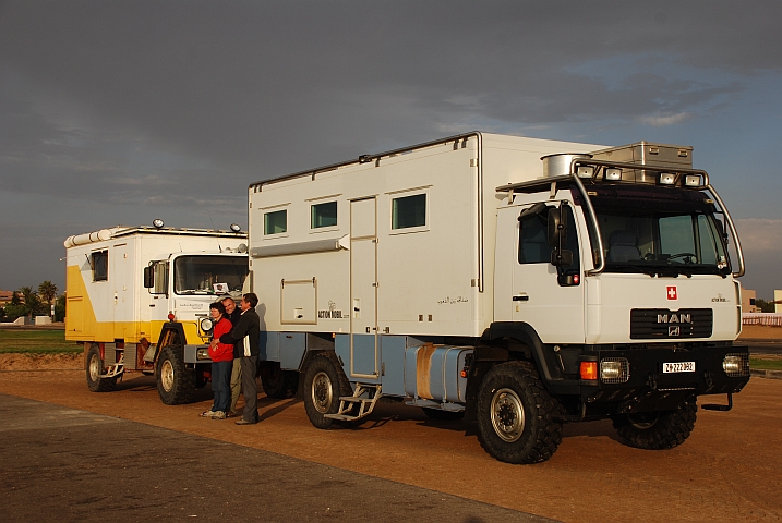 Ute und Florians Stammplatz an der Lagune