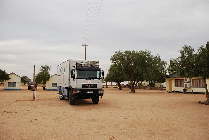 Unser Standplatz im Grünau Country House