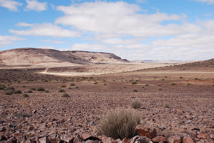 Landschaft kurz vor Hobas, dem Eingang zum Fish River Canyon Park