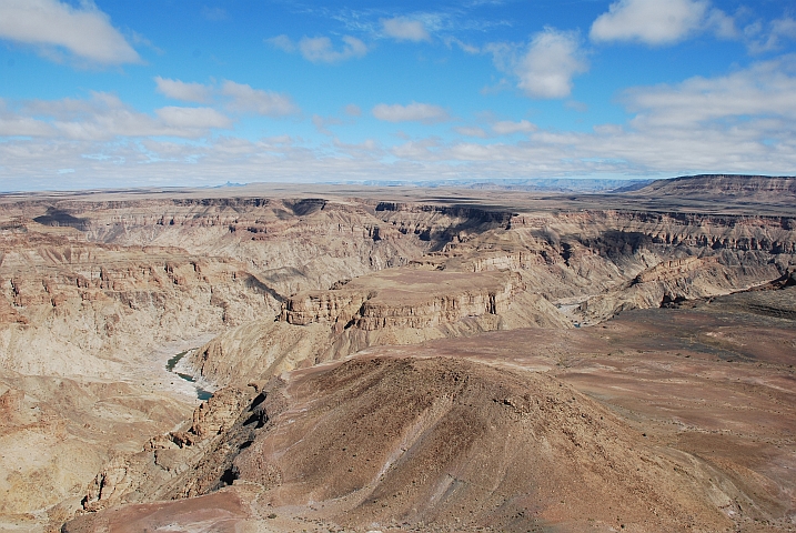 Blick auf den Hell’s Corner vom Hikers Viewpoint aus