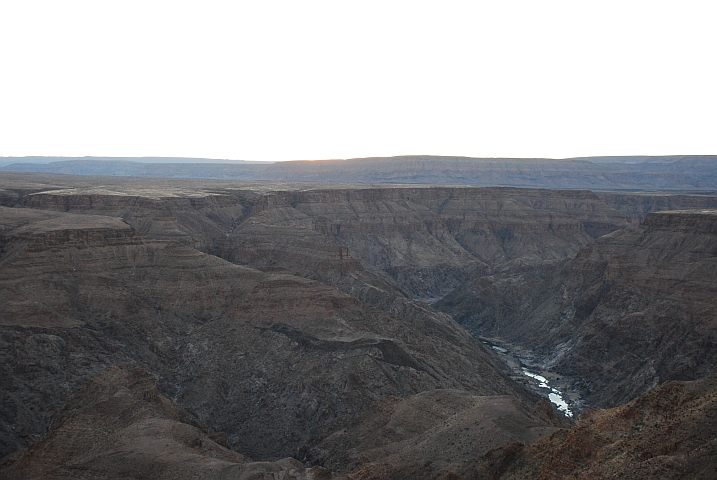 Blick in den Fish River Canyon vom Rockies Point aus
