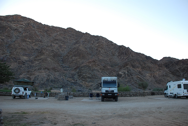 Unser Plätzchen im Resort