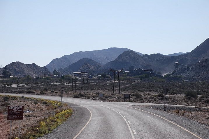 Die Mine von Rosh Pinah