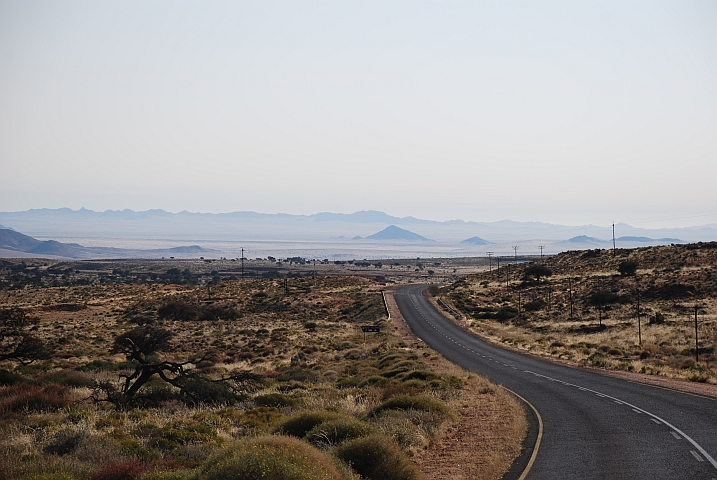 Blick in die Garubebene bei Aus
