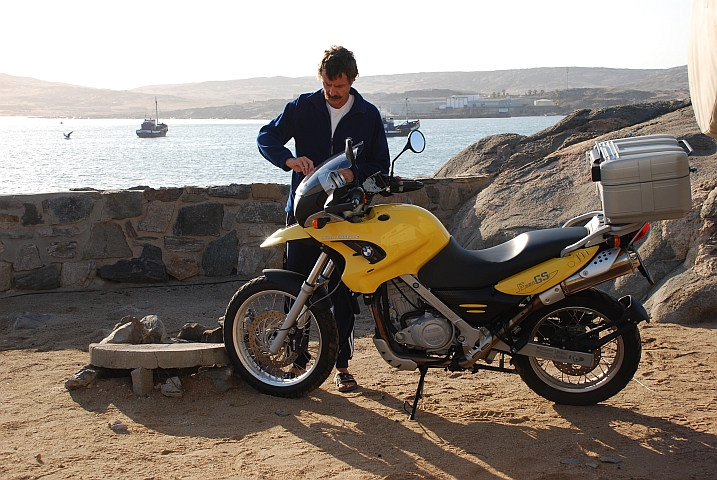 Thomas beginnt Asterix garagenfertig zu machen