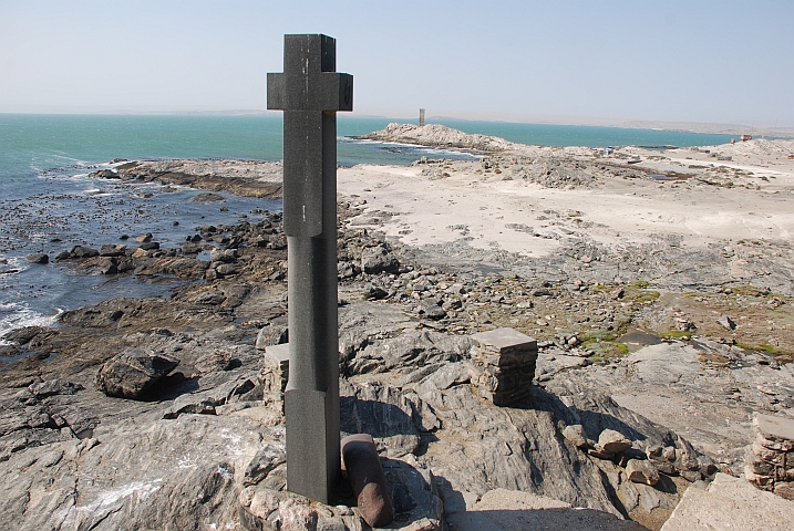 Das Diaz-Kreuz. Im Hintergrund knapp sichtbar das Nebelhorn, das wir dieses Mal nie gehört haben