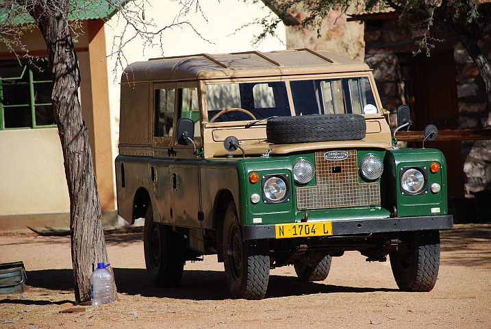 Ein Bijou von einem Landy auf der Farm Namtib