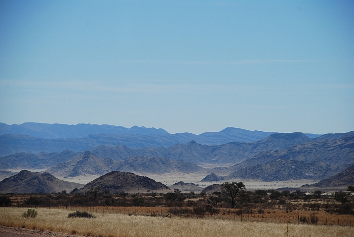 Landschaft in der Nähe von Sesriem