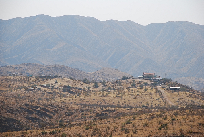Farm Hakos oben auf dem Gamsbergpass