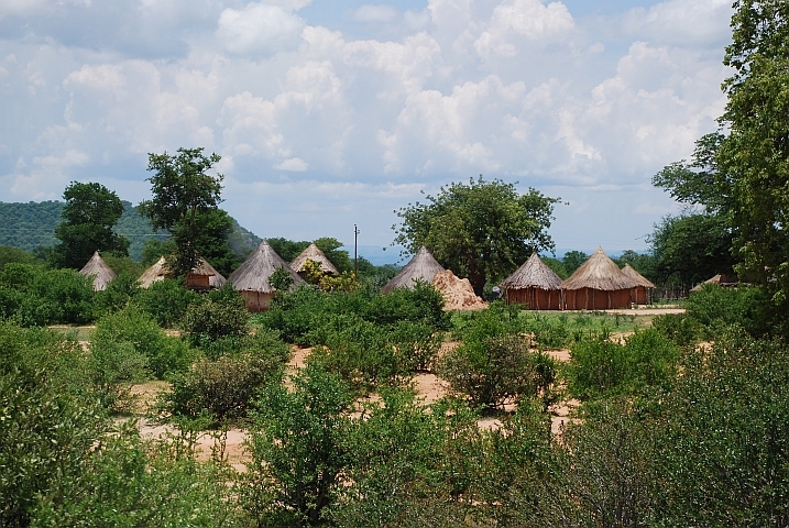 Eines der vielen, kleinen Dörfer