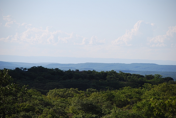 Schon etwas Aussicht auf halber Höhe