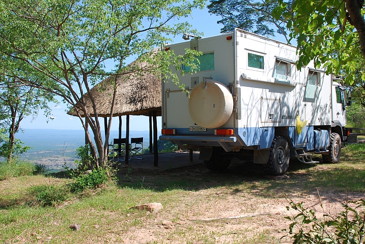 Unser Platz am Plateaurand