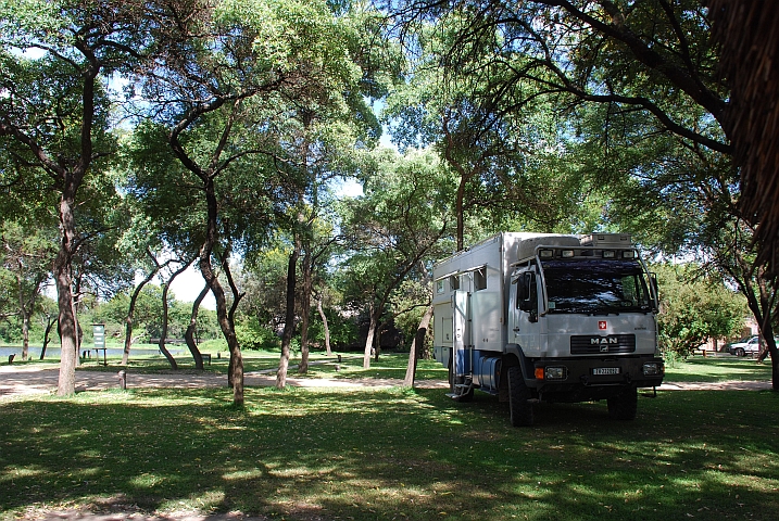 Ein angenehm schattiges Plätzchen für Obelix