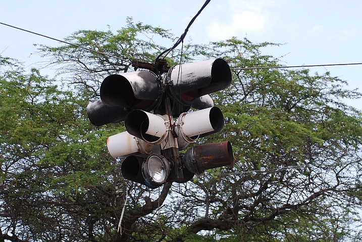 (Ehemalige) Verkehrsampel in Mutare