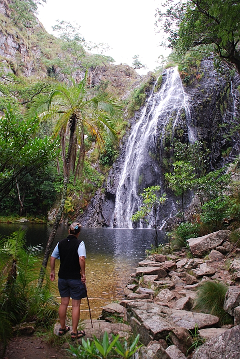 Der feuchte Ausflug zum nahen Wasserfall