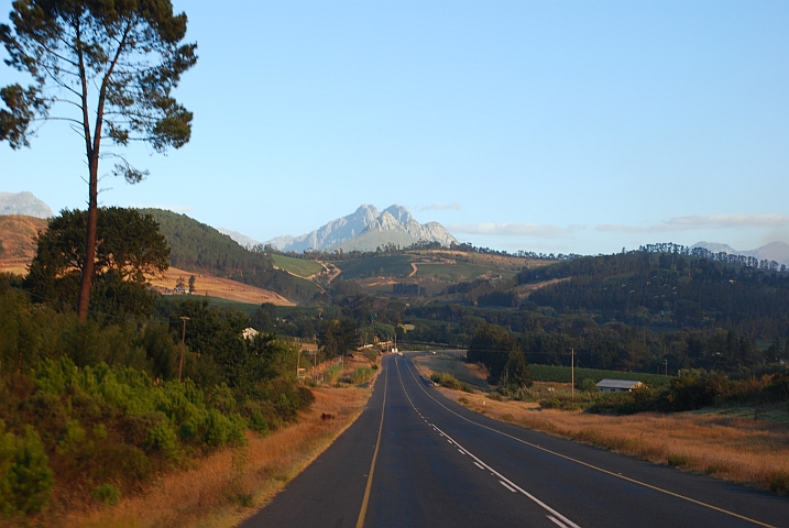 Zwischen Paarl und Stellenbosch