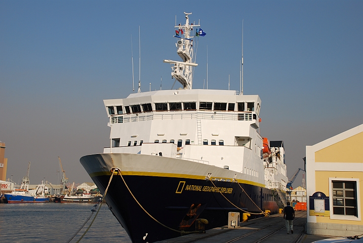 National Geographic kann sich aber ein ganz schönes Schiff leisten