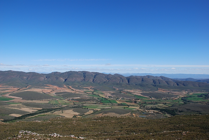 Aussicht vom Swartbergpass nach Süden