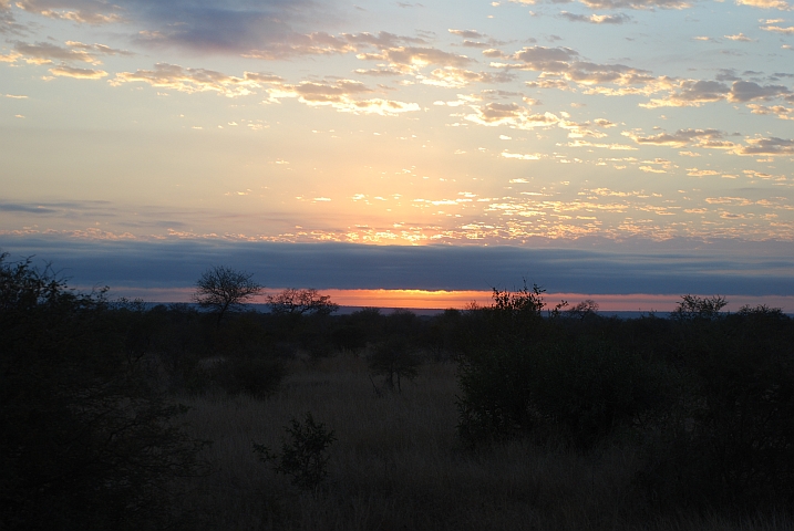 Sonnenaufgang bei Satara