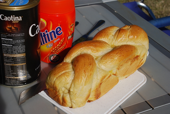 Selbstgemachter Zopf, hilft garantiert gegen Heimweh