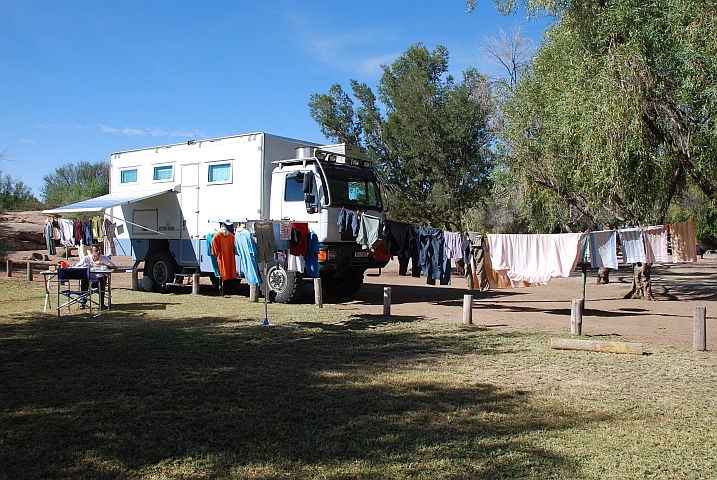 Frühstückspause am Grosswaschtag