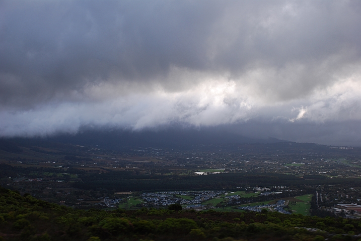 Typisches Kapstadt Winterwetter