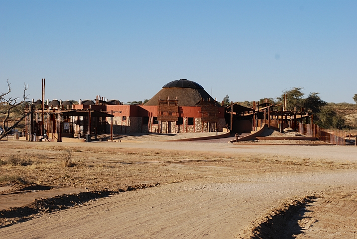 Das neue Eingangstor zum Kgalagadi Nationalpark