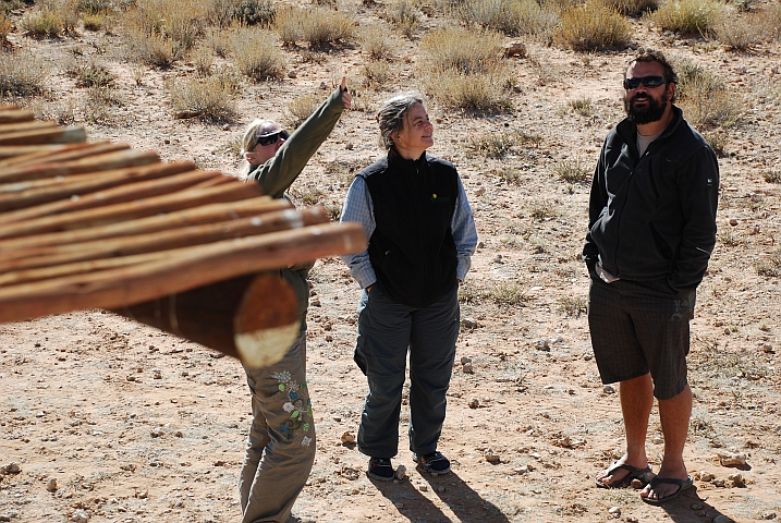 Louise, Isabella und Milan beim Auchterlonie Picknickplatz