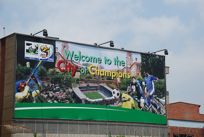 Auch Pretoria ist eine WM Host-City