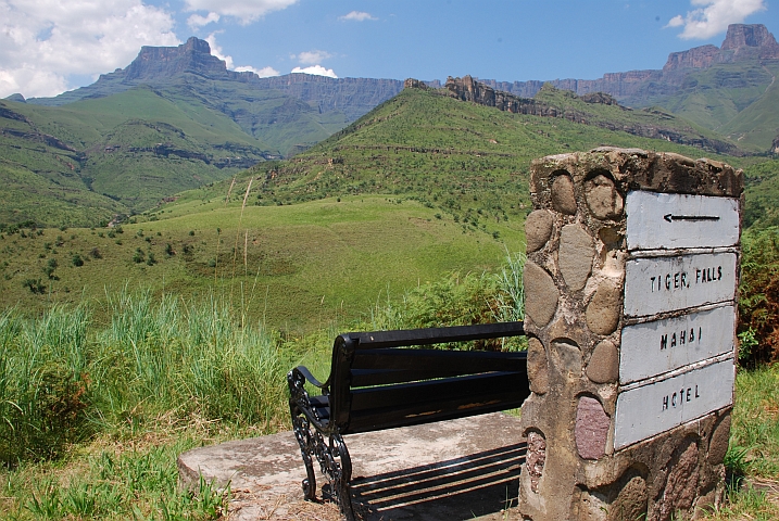 Die Amphitheatre genannte Drakensbergkrete