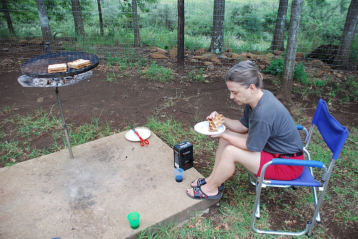 Sandwiches vom Grill, lekker!